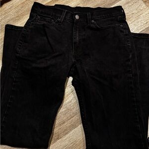 Levi's Black Slim Straight Men's Jeans